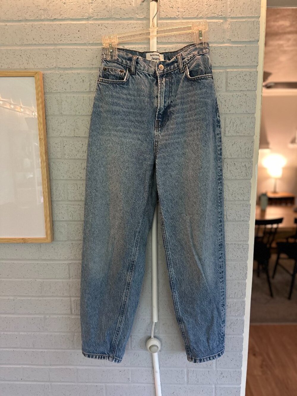 Reformation Straight Leg Jeans In Colorado Wash Size 24